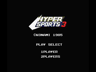 Hyper Sports 3 screenshot 3 for MSX